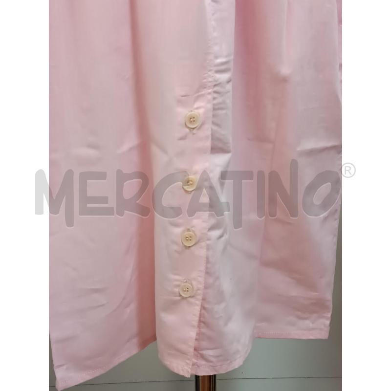 VESTITO DONNA TRUSSARDI COTONE ROSA SMANICATO  | Mercatino dell'Usato Torino tenivelli 3