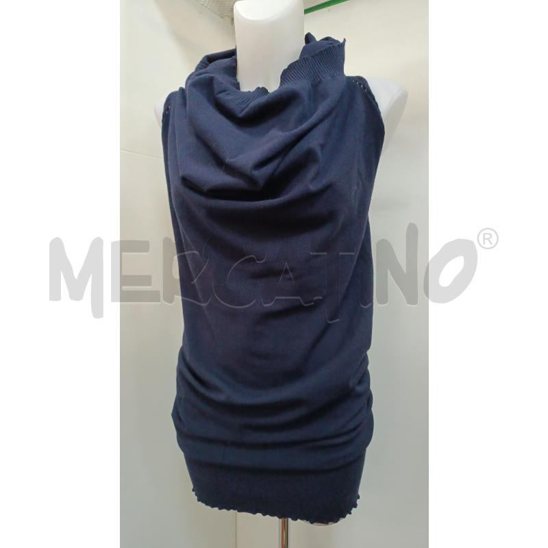 VESTITO DONNA TWINSET BLUNOTTE SMANICATO COLLO LARGO  | Mercatino dell'Usato Torino tenivelli 1