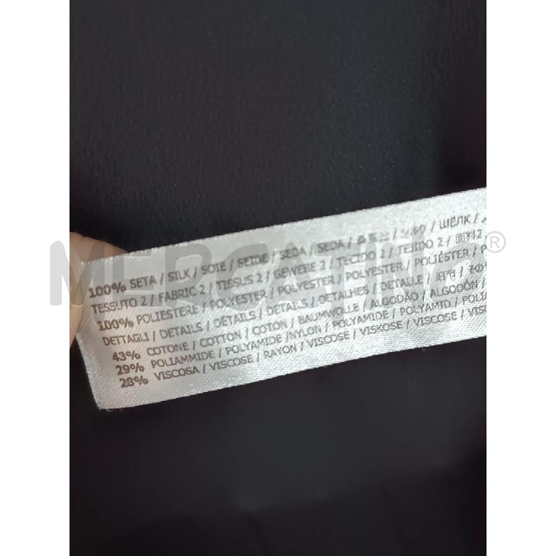 VESTITO DONNA TWIN SET NERO SETA PIZZO BIANCO | Mercatino dell'Usato Torino tenivelli 5