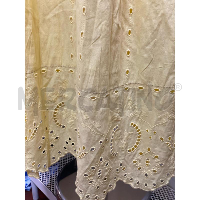 VESTITO DONNA ZARA LUNGO BRETELLE GIALLO | Mercatino dell'Usato Torino tenivelli 3
