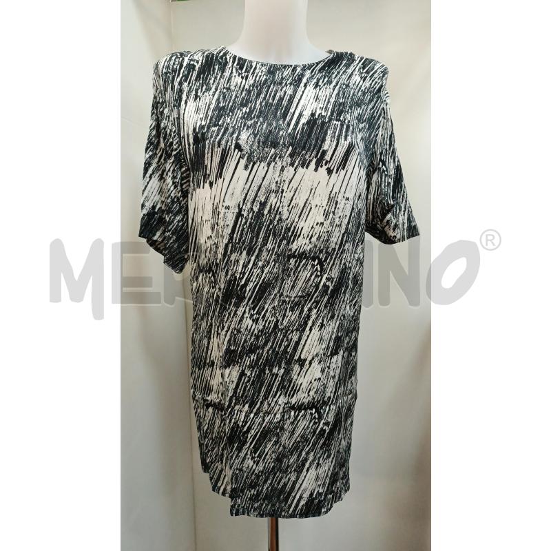 VESTITO DONNA &OTHER STORIES NERO BIANCO 1/2 MANICA | Mercatino dell'Usato Torino tenivelli 1