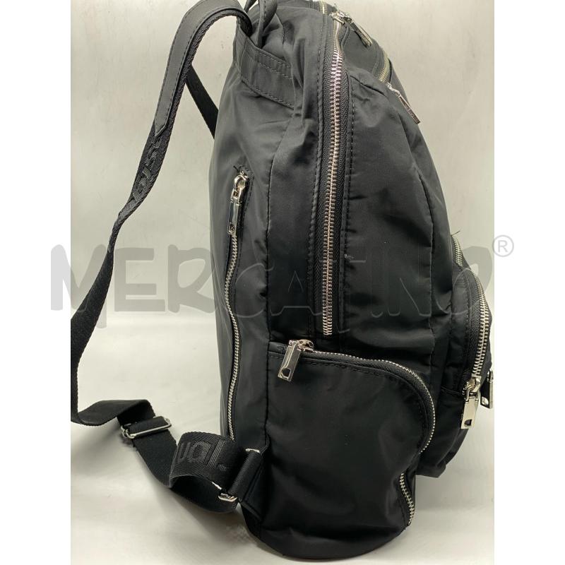 ZAINO DONNA DESIGUAL NERO IN RASO ZIP CROMATO | Mercatino dell'Usato Torino tenivelli 4