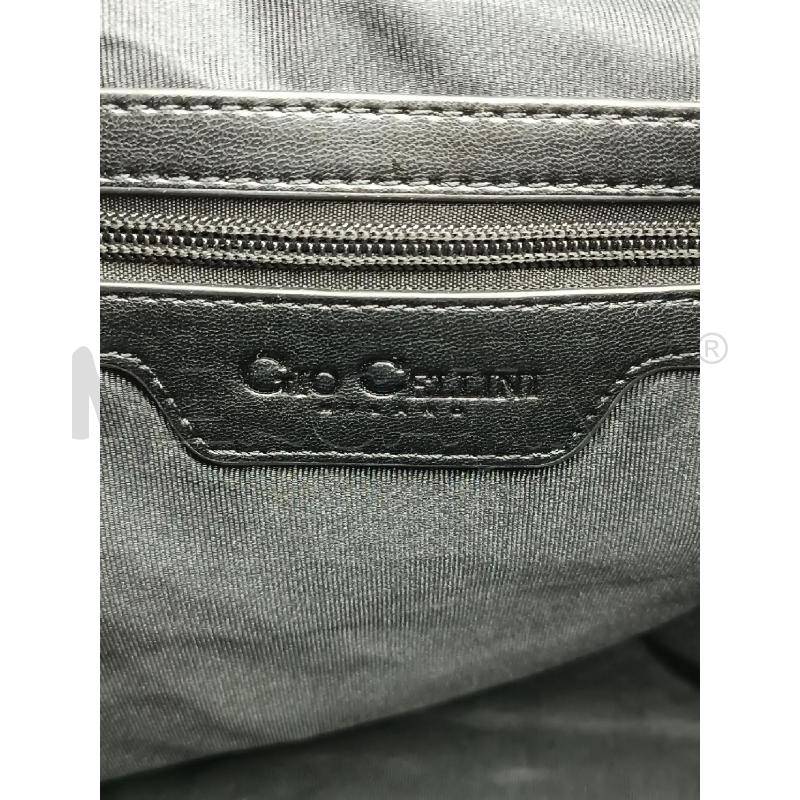 ZAINO DONNA GIO CELLINI ECOPELLE NERA TRAPUNTATA GIO CELLINI  | Mercatino dell'Usato Torino tenivelli 5
