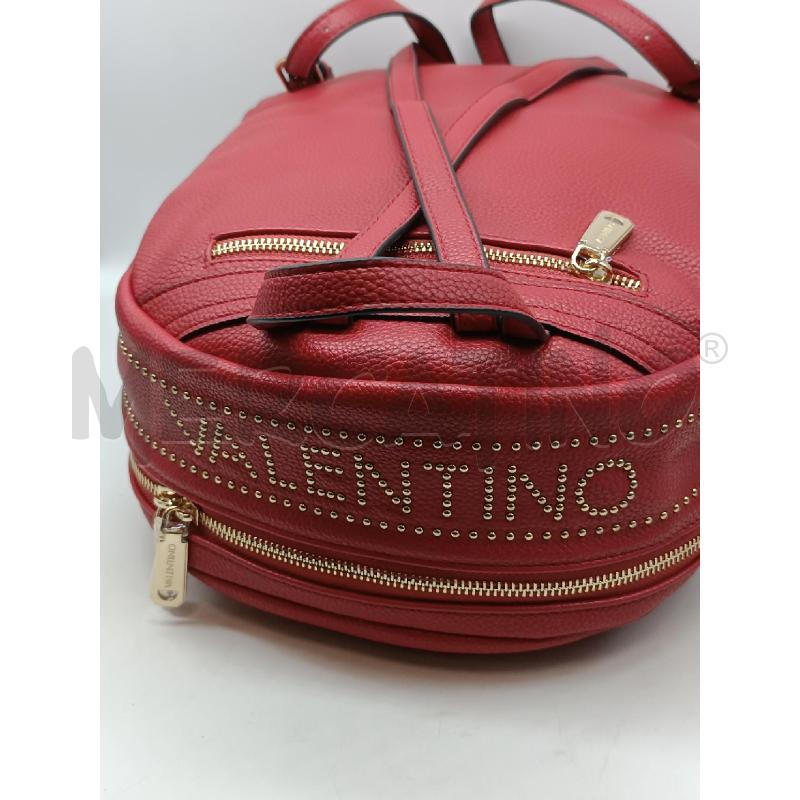 ZAINO DONNA MARIO VALENTINO ROSSO MARTELLATO  | Mercatino dell'Usato Torino tenivelli 2