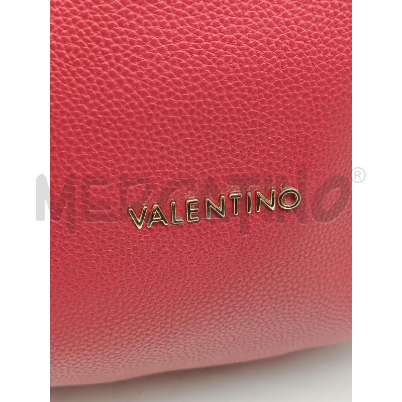 ZAINO DONNA MARIO VALENTINO ROSSO MARTELLATO  | Mercatino dell'Usato Torino tenivelli 3
