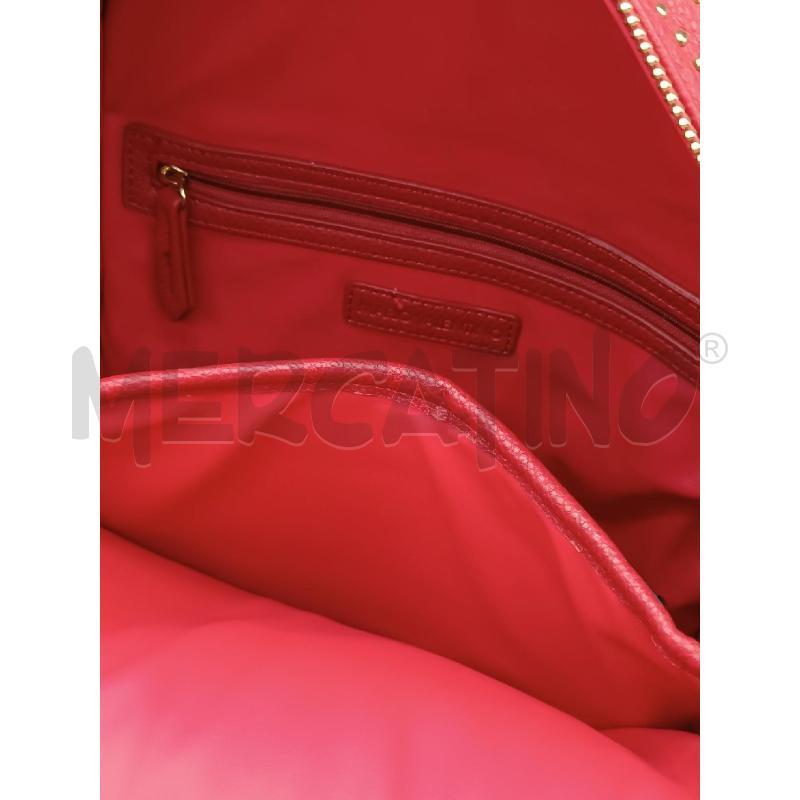ZAINO DONNA MARIO VALENTINO ROSSO MARTELLATO  | Mercatino dell'Usato Torino tenivelli 5