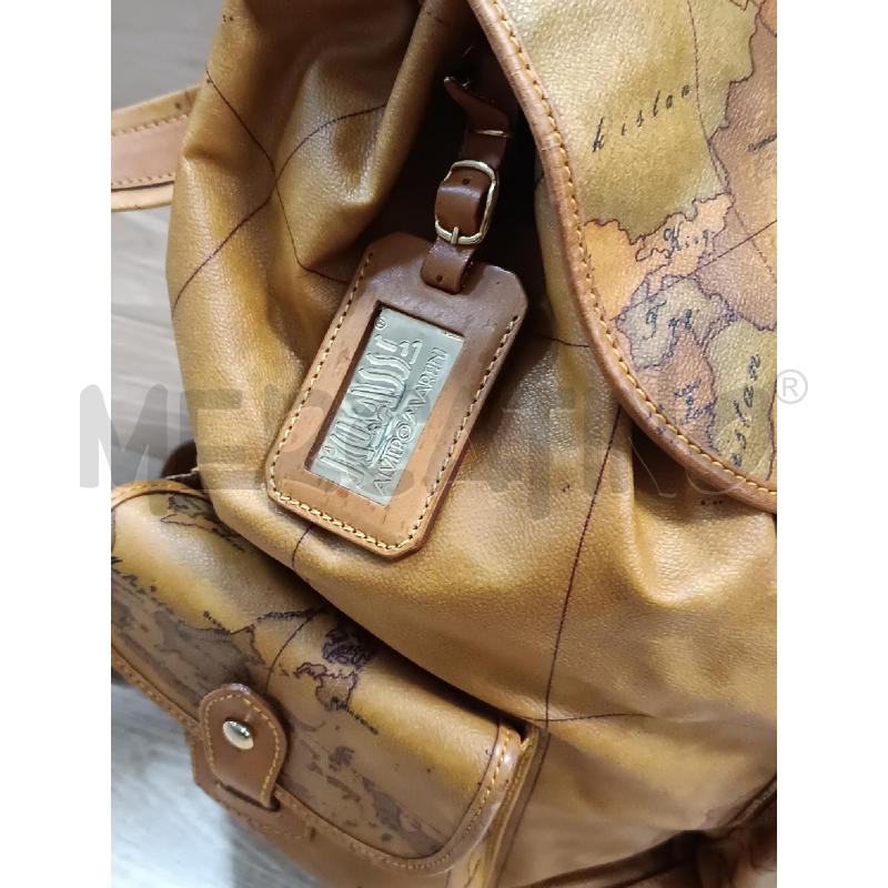 ZAINO DONNA PRIMACLASSE BEIGE MAPPA MONDO  | Mercatino dell'Usato Torino tenivelli 2
