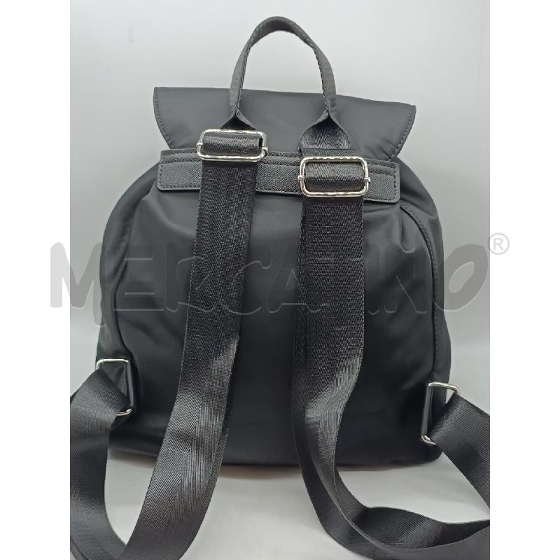 ZAINO DONNA VIVIENNE D  RASO NERO INSERTI CROMATI  | Mercatino dell'Usato Torino tenivelli 3