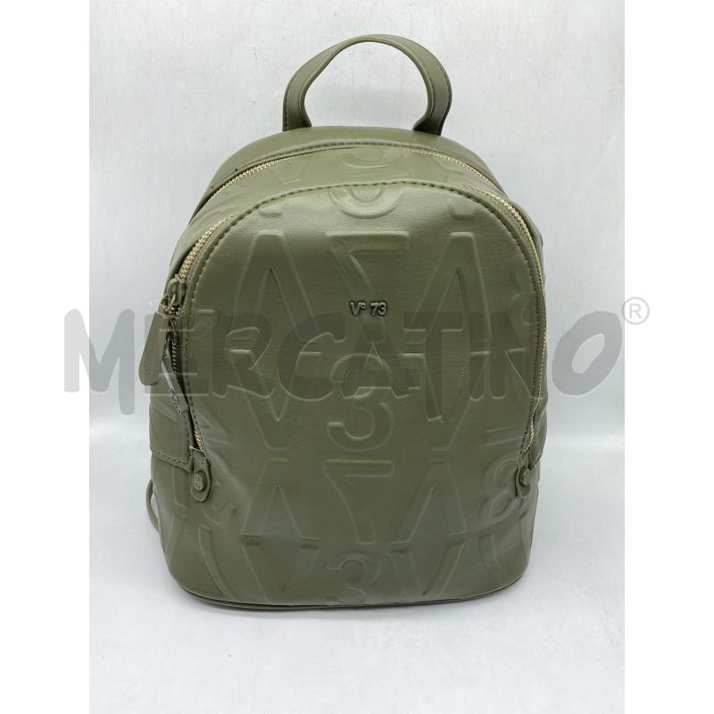 ZAINO V 73 VERDONE LOGO STAMPATO 25X26CM | Mercatino dell'Usato Torino tenivelli 1