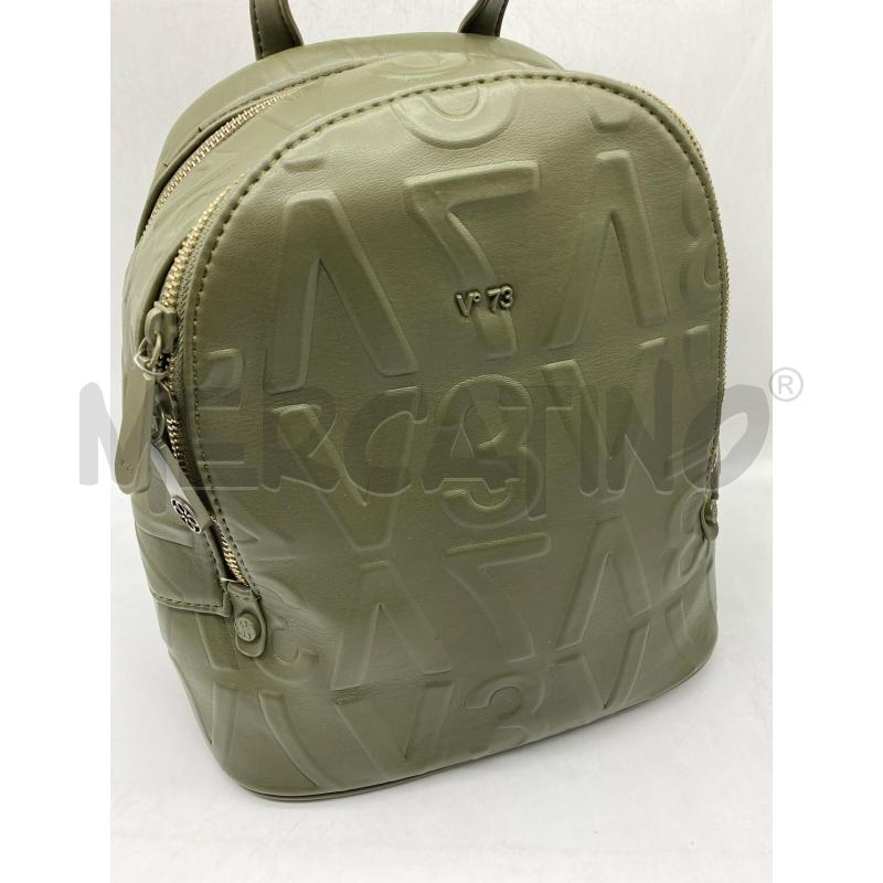 ZAINO V 73 VERDONE LOGO STAMPATO 25X26CM | Mercatino dell'Usato Torino tenivelli 5