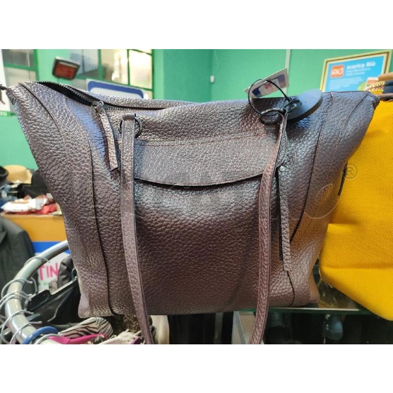 BORSA DONNA MARR PELLE BRUNO ROSSI | Mercatino dell'Usato Nichelino bardonecchia 1