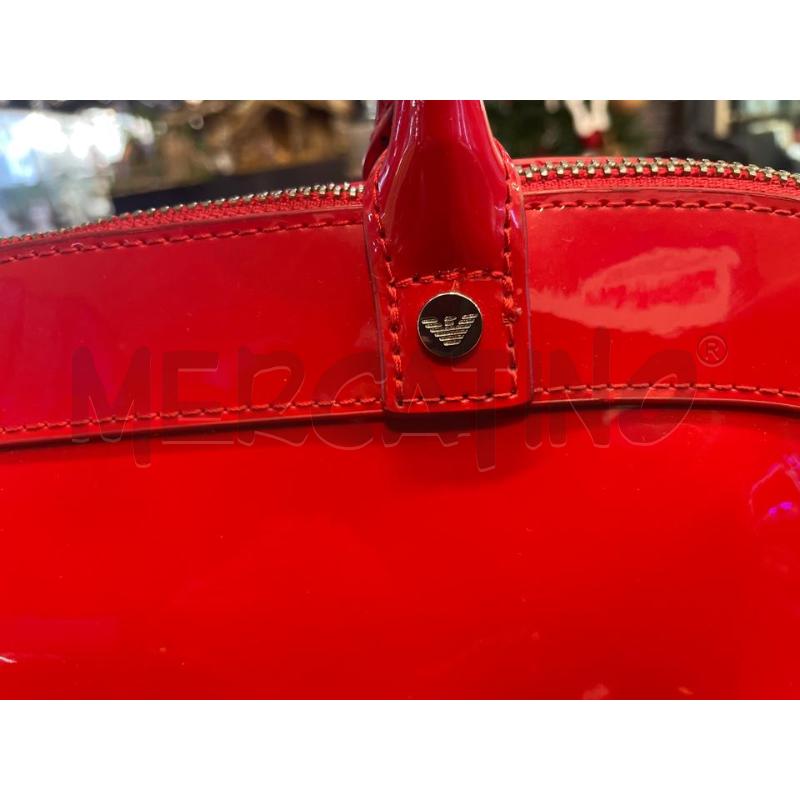 BORSA DONNA ROSSA ARMANI | Mercatino dell'Usato Nichelino bardonecchia 3