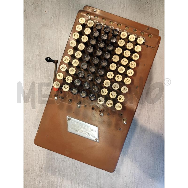 CALCOLATRICE MECCANICA VINTAGE | Mercatino dell'Usato Nichelino bardonecchia 2
