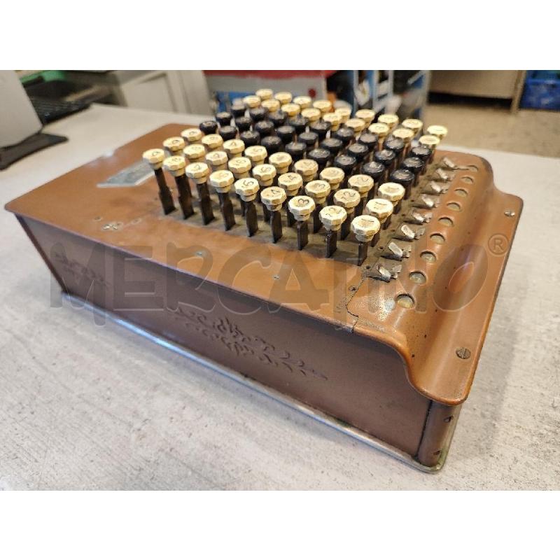 CALCOLATRICE MECCANICA VINTAGE | Mercatino dell'Usato Nichelino bardonecchia 4