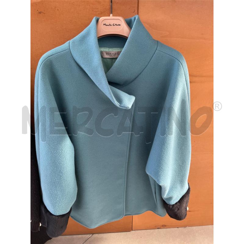 CAPPOTTO DONNA VERDE VOGUE | Mercatino dell'Usato Nichelino bardonecchia 1