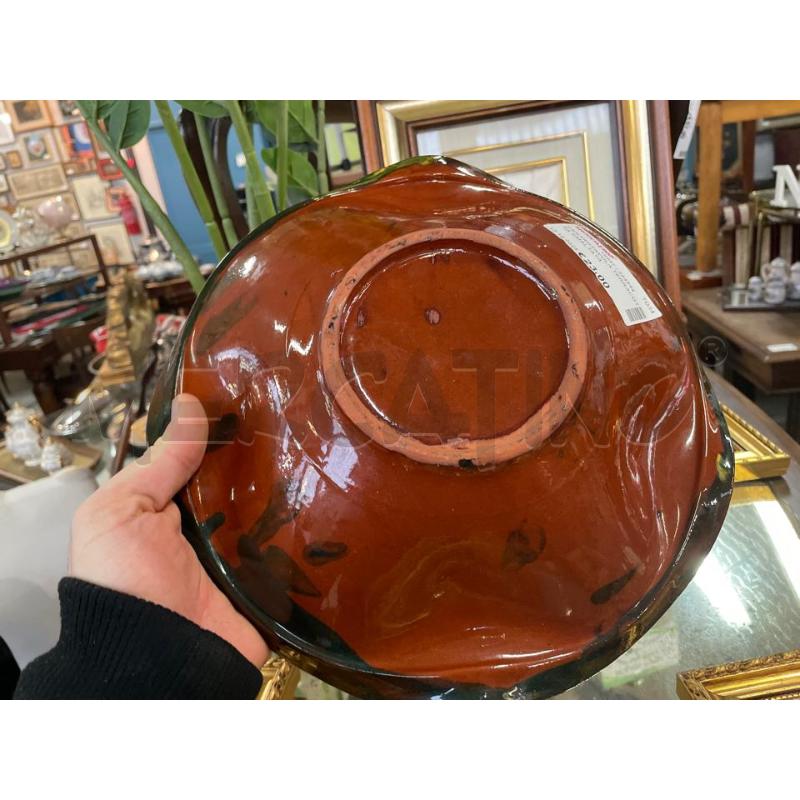 CENTROTAVOLA TERRACOTTA SMALTATA | Mercatino dell'Usato Nichelino bardonecchia 2