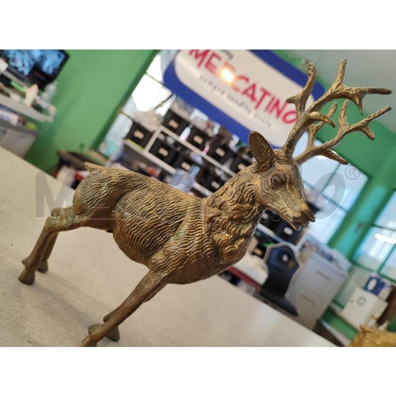CERVO IN BRONZO  | Mercatino dell'Usato Nichelino bardonecchia 3