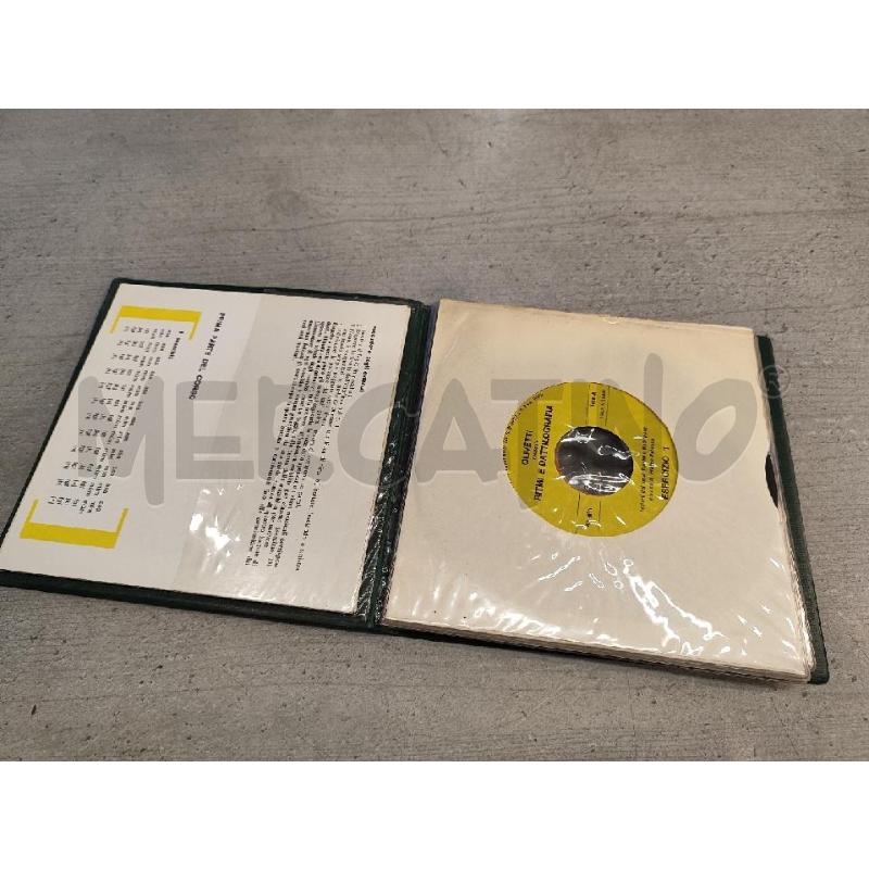 COFANETTO 45 GIRI OLIVETTI | Mercatino dell'Usato Nichelino bardonecchia 2