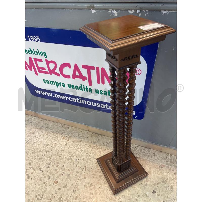 COLONNA IN LEGNO DECORATO  | Mercatino dell'Usato Nichelino bardonecchia 1