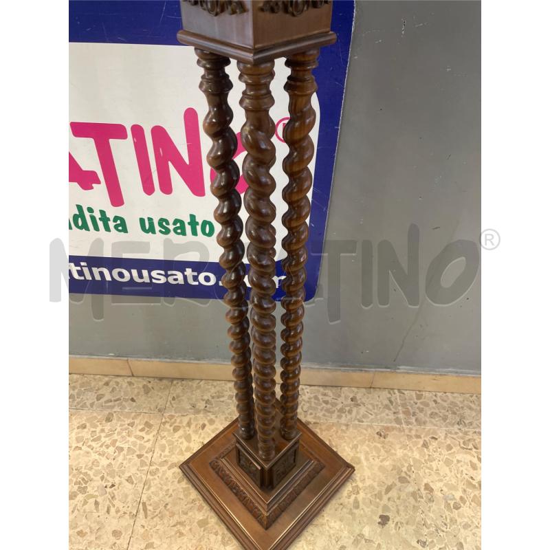 COLONNA IN LEGNO DECORATO  | Mercatino dell'Usato Nichelino bardonecchia 2