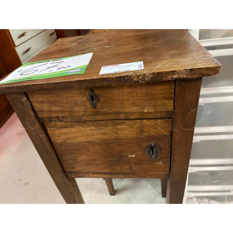 COMODINO LEGNO VINTAGE | Mercatino dell'Usato Nichelino bardonecchia 2