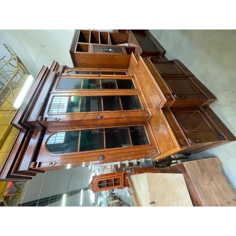 CREDENZA LEGNO ROVERE MASSELLO EPOCA | Mercatino dell'Usato Nichelino bardonecchia 1