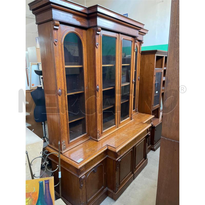 CREDENZA LEGNO ROVERE MASSELLO EPOCA | Mercatino dell'Usato Nichelino bardonecchia 5
