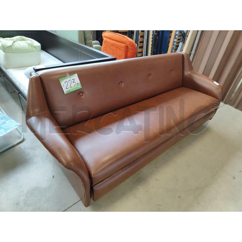DIVANO LETTO PELLE ANNI 60 | Mercatino dell'Usato Nichelino bardonecchia 3