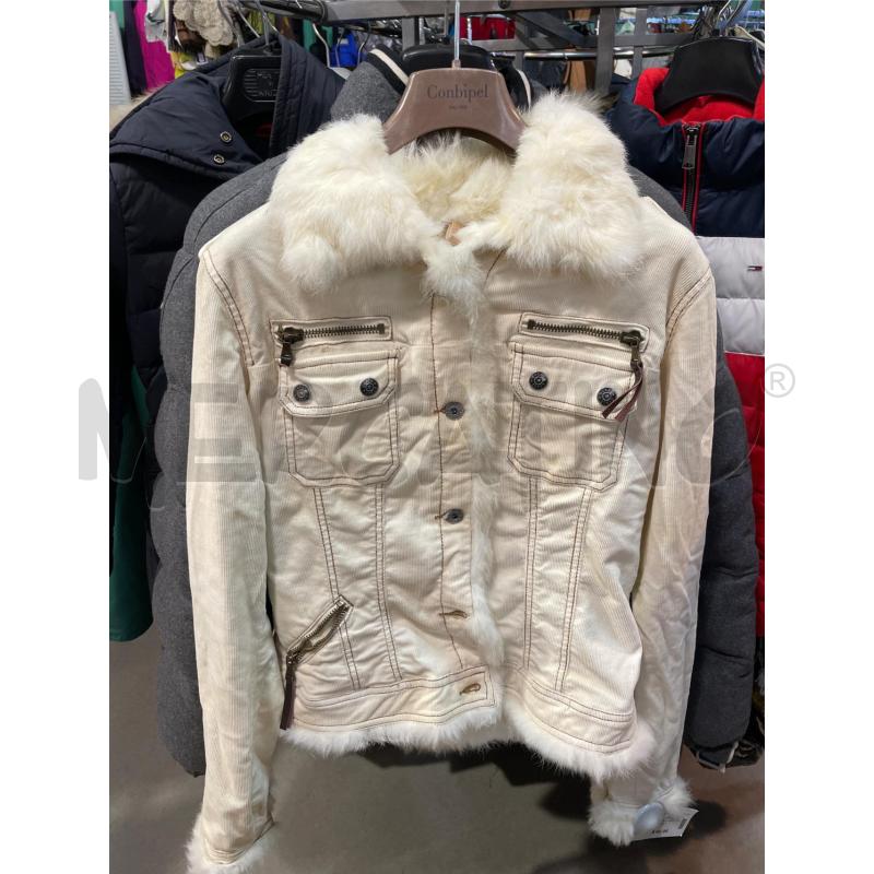 GIACCA DONNA GUESS VELLUTO E PELLICCIOTTO | Mercatino dell'Usato Nichelino bardonecchia 1