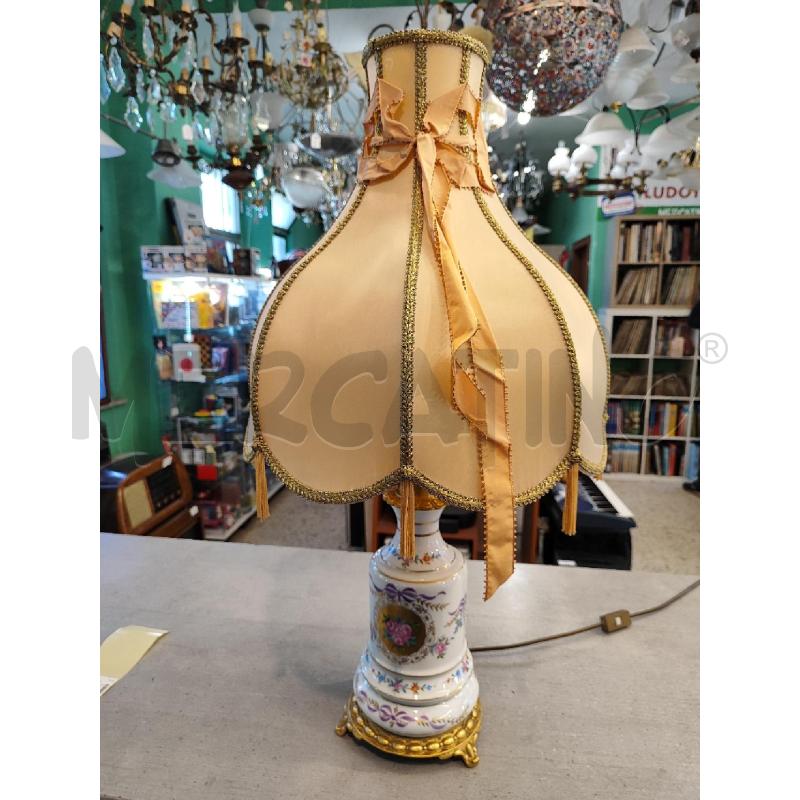 LAMPADA BASE PORCELLANA LIMOGES | Mercatino dell'Usato Nichelino bardonecchia 1