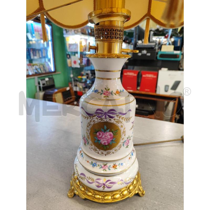LAMPADA BASE PORCELLANA LIMOGES | Mercatino dell'Usato Nichelino bardonecchia 2