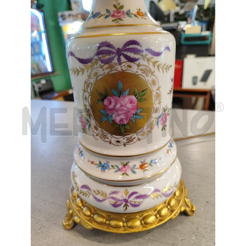 LAMPADA BASE PORCELLANA LIMOGES | Mercatino dell'Usato Nichelino bardonecchia 3