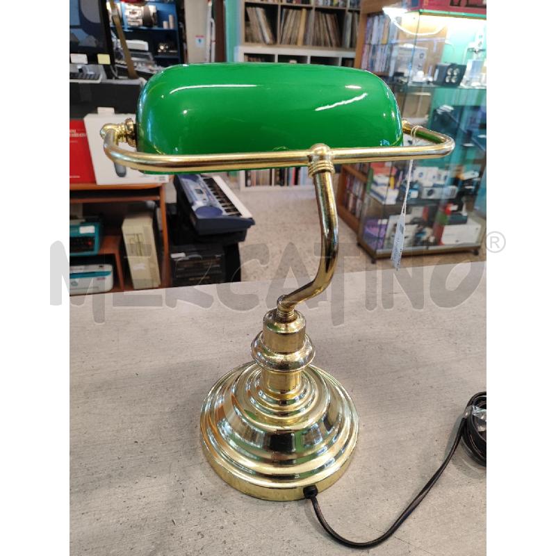 LAMPADA DA TAVOLO VETRO VERDE  | Mercatino dell'Usato Nichelino bardonecchia 4