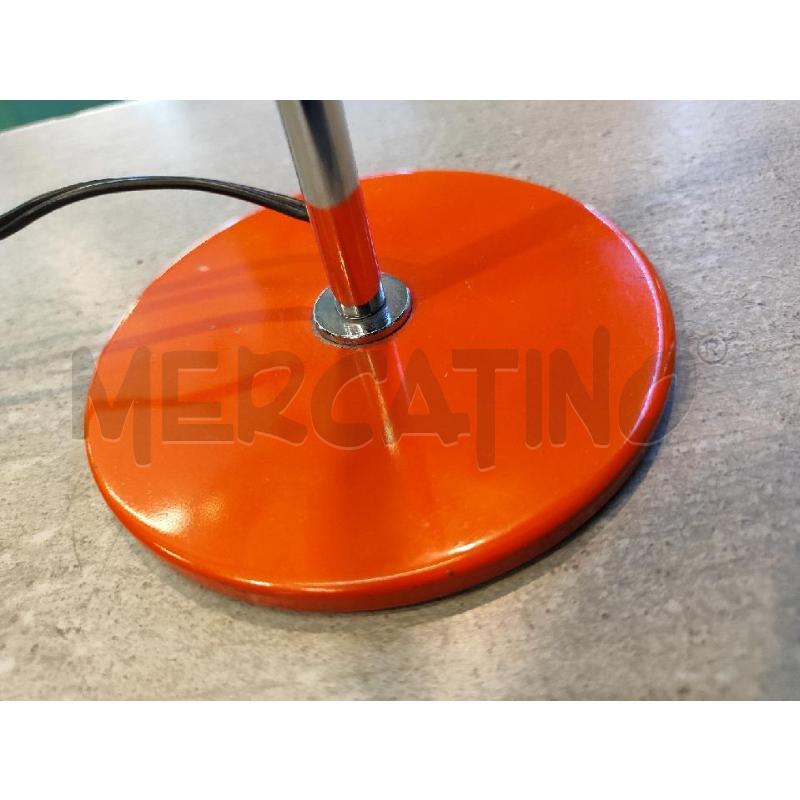 LAMPADA DA TAVOLO VINTAGE ARANCIONE  | Mercatino dell'Usato Nichelino bardonecchia 3