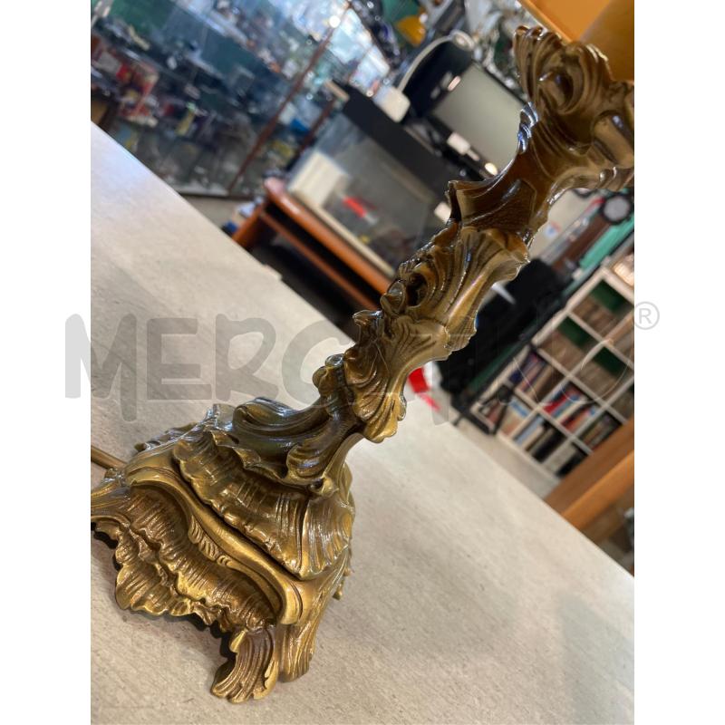LAMPADA TAVOLO BASE IN BRONZO  | Mercatino dell'Usato Nichelino bardonecchia 2
