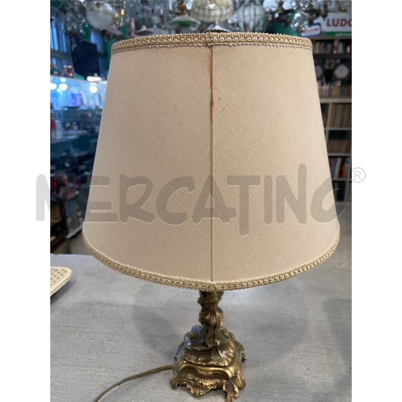 LAMPADA TAVOLO BASE IN BRONZO  | Mercatino dell'Usato Nichelino bardonecchia 3