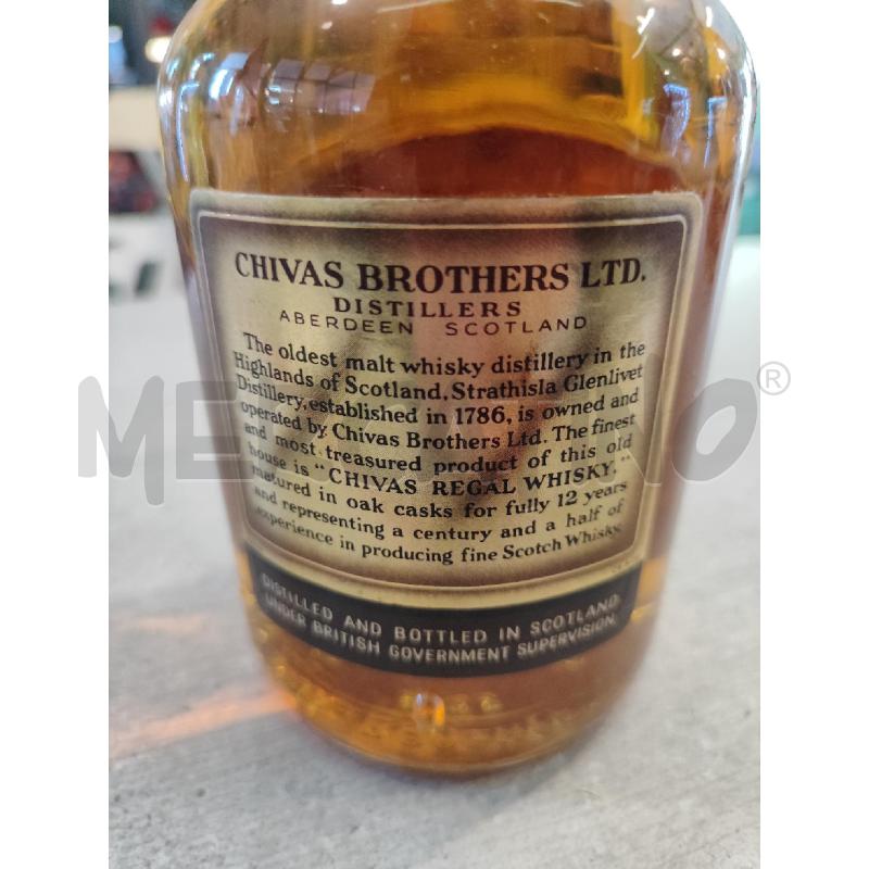 LIQUORE WHISKY CHIVAS REGAL ANNI 80 | Mercatino dell'Usato Nichelino bardonecchia 4