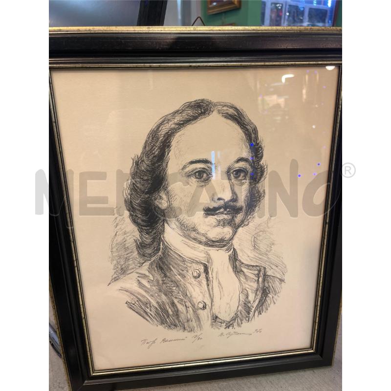 LITOGRAFIA PIETRO IL GRANDE | Mercatino dell'Usato Nichelino bardonecchia 1