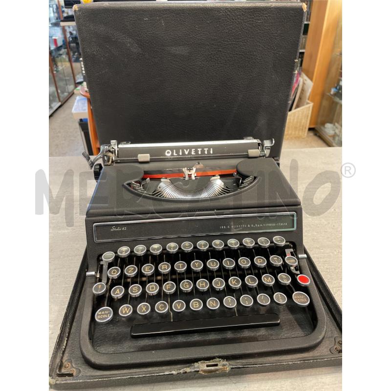 MACCHINA DA SCRIVERE OLIVETTI STUDIO 42 | Mercatino dell'Usato Nichelino bardonecchia 1