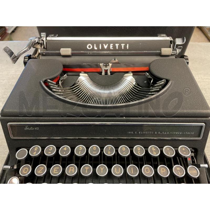 MACCHINA DA SCRIVERE OLIVETTI STUDIO 42 | Mercatino dell'Usato Nichelino bardonecchia 2
