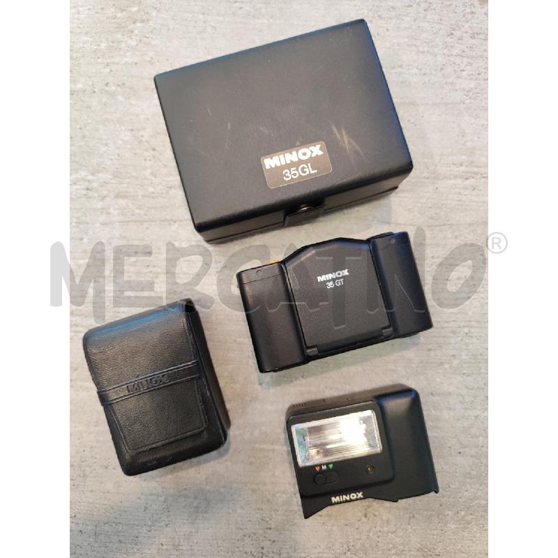 MACCHINA FOTOGRAFICA MINOX 35 GT CON FLASH ORIGINALE | Mercatino dell'Usato Nichelino bardonecchia 3