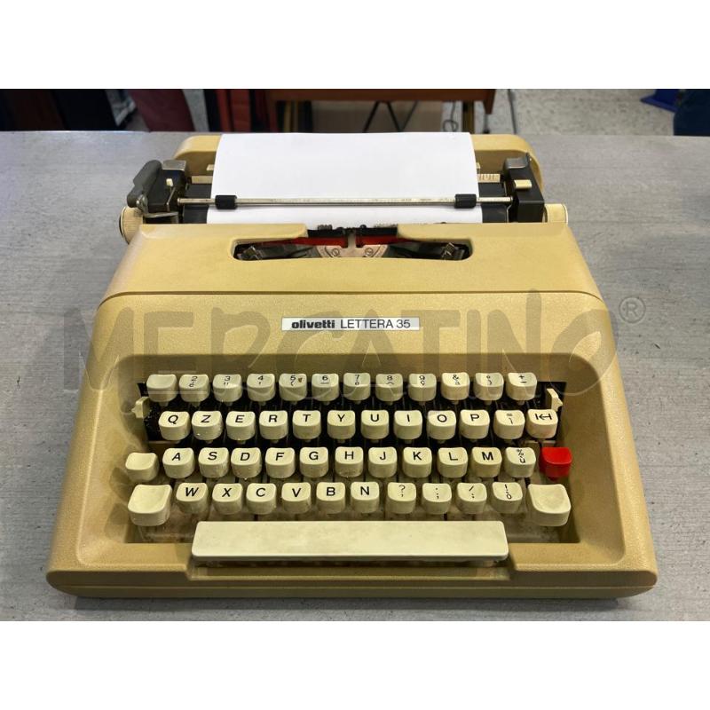 MACCHINA SCRIVERE D'EPOCA LETTERA 35 | Mercatino dell'Usato Nichelino bardonecchia 1