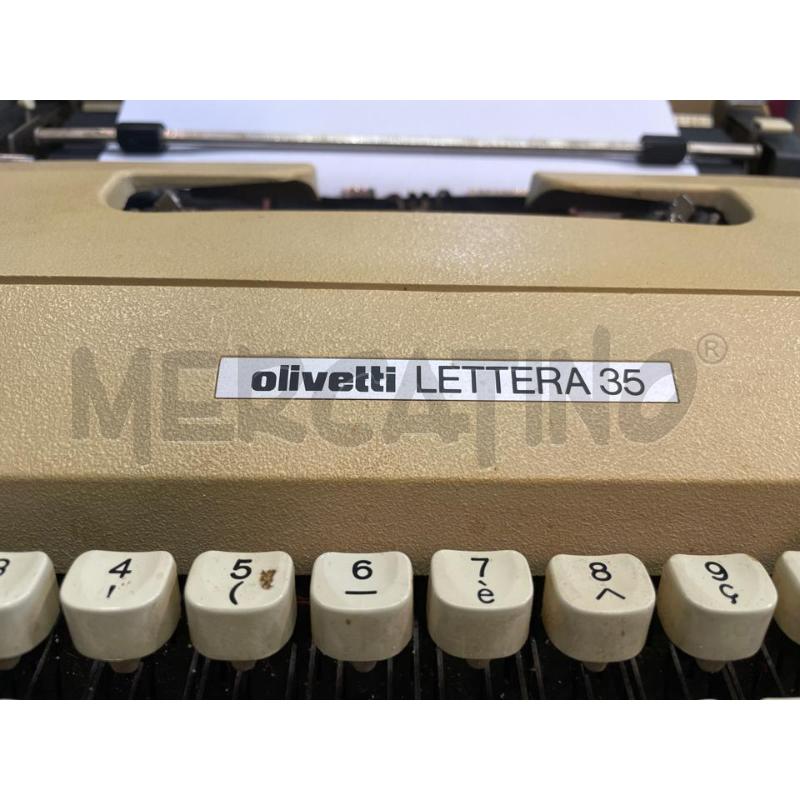 MACCHINA SCRIVERE D'EPOCA LETTERA 35 | Mercatino dell'Usato Nichelino bardonecchia 2