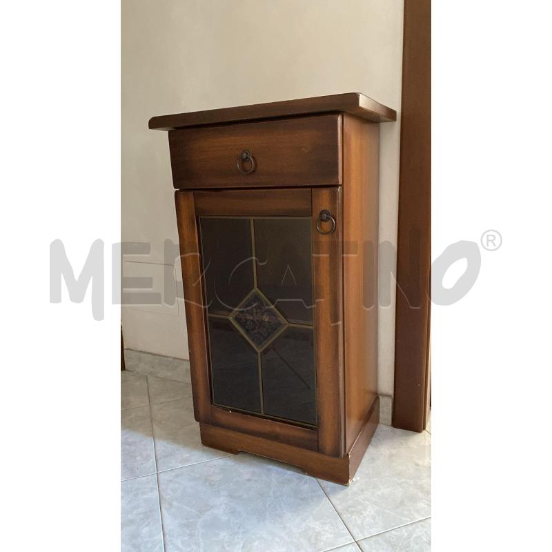 MOBILETTO INGRESSO LEGNO VETRINA  | Mercatino dell'Usato Nichelino bardonecchia 1