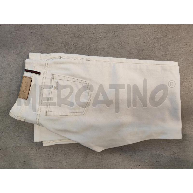 PANTALONE UOMO GUCCI BIANCHI | Mercatino dell'Usato Nichelino bardonecchia 1