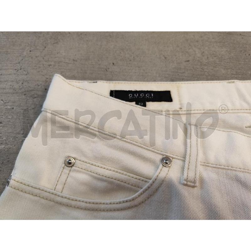 PANTALONE UOMO GUCCI BIANCHI | Mercatino dell'Usato Nichelino bardonecchia 3