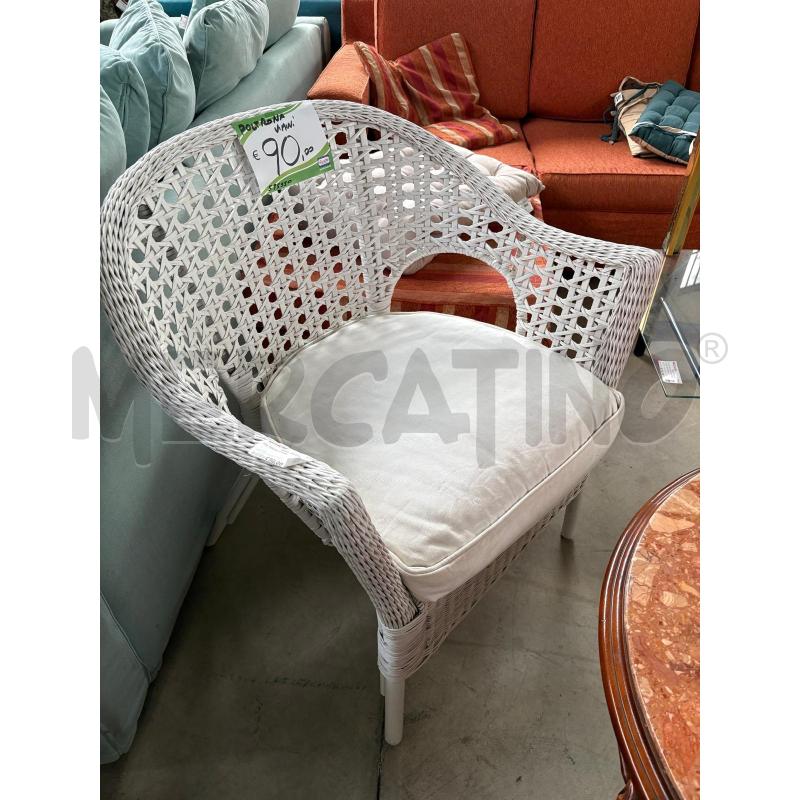 POLTRONA VIMINI | Mercatino dell'Usato Nichelino bardonecchia 1
