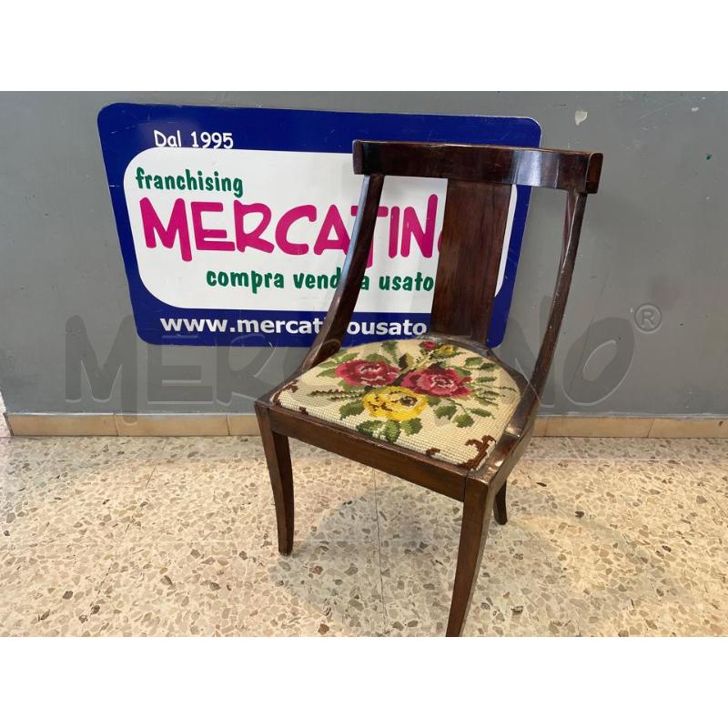 POLTRONCINA IN NOCE EPOCA | Mercatino dell'Usato Nichelino bardonecchia 1