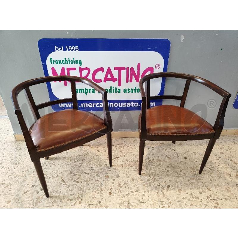 POLTRONCINA POZZETTO SEDUTA PELLE | Mercatino dell'Usato Nichelino bardonecchia 1