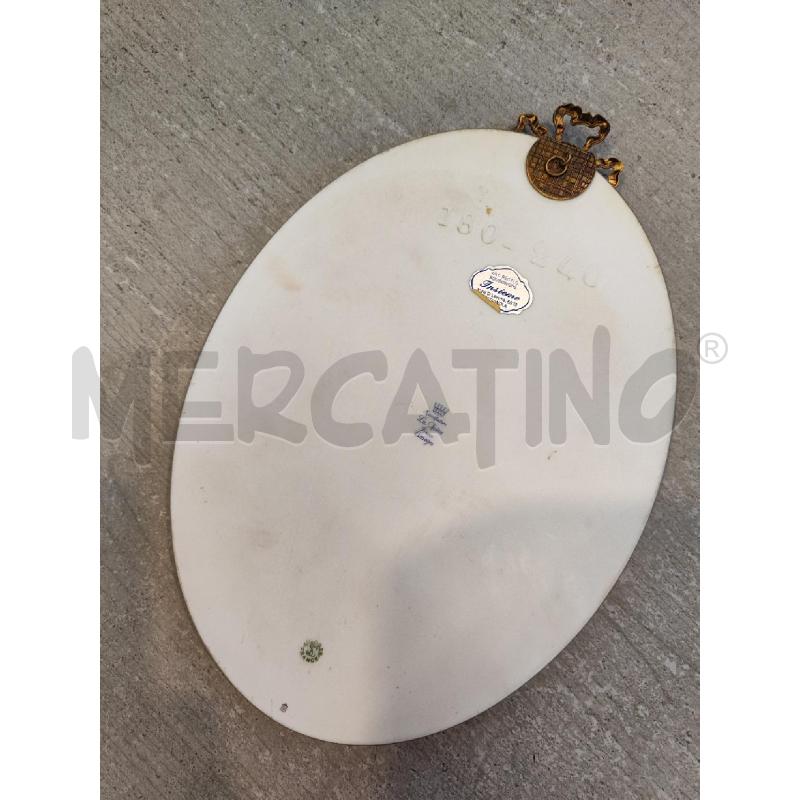 QUADRETTO OVALE PORCELLANA LIMOGES | Mercatino dell'Usato Nichelino bardonecchia 3